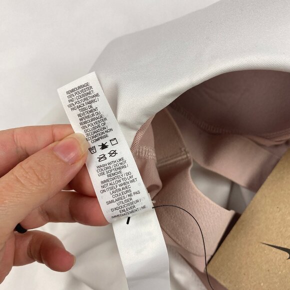 NWT Nike EYBL Tank Shelf Bra White Women's L Basketball - Picture 15 of 16